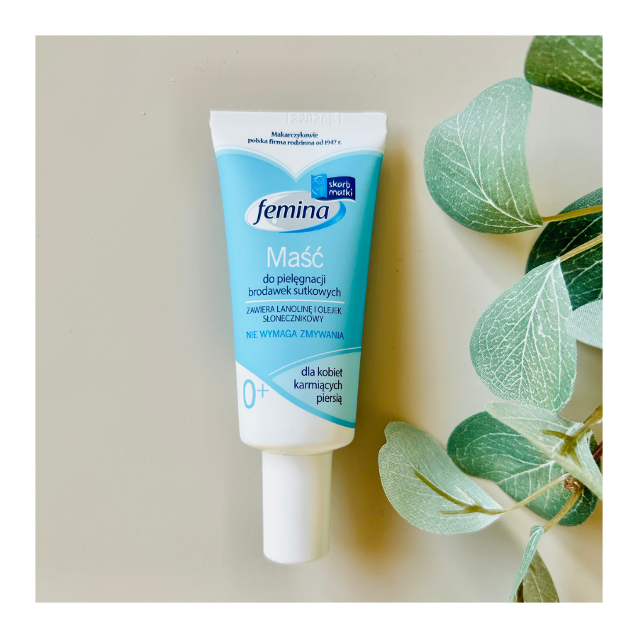 Maść do pielęgnacji brodawek sutkowych z lanoliną 30 ml / Skarb Matki