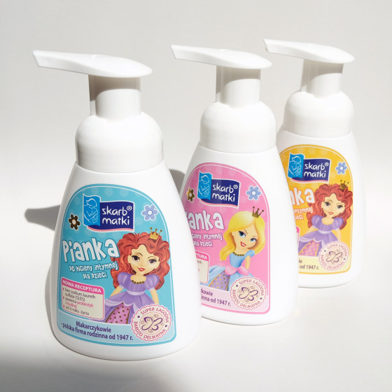 Pianka do higieny intymnej dla dzieci 250 ml / Skarb Matki