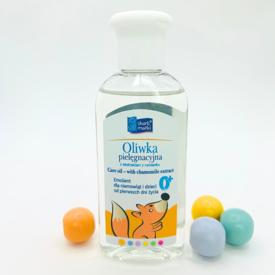 Oliwka z wyciągiem z rumianku dla dzieci i niemowląt 150 ml / Skarb Matki