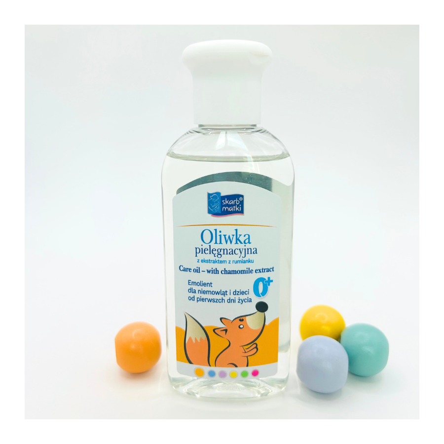 Oliwka z wyciągiem z rumianku dla dzieci i niemowląt 150 ml / Skarb Matki