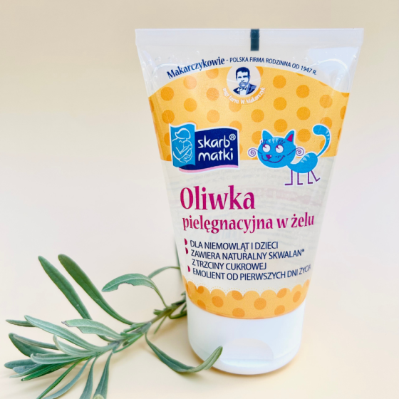 Oliwka w żelu z witaminą E dla niemowląt i dzieci 125 ml / Skarb Matki