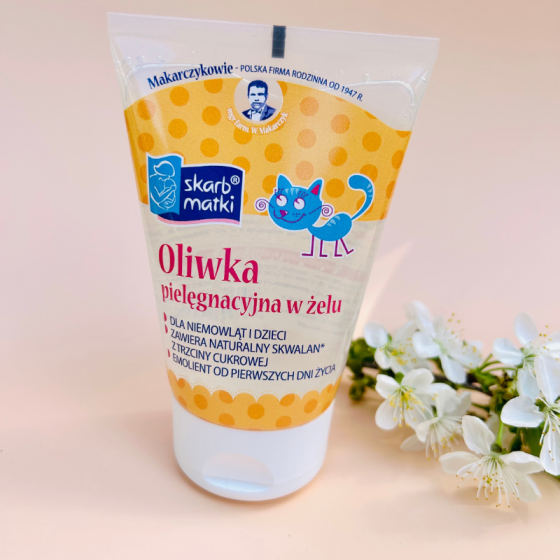 Oliwka w żelu z witaminą E dla niemowląt i dzieci 125 ml / Skarb Matki