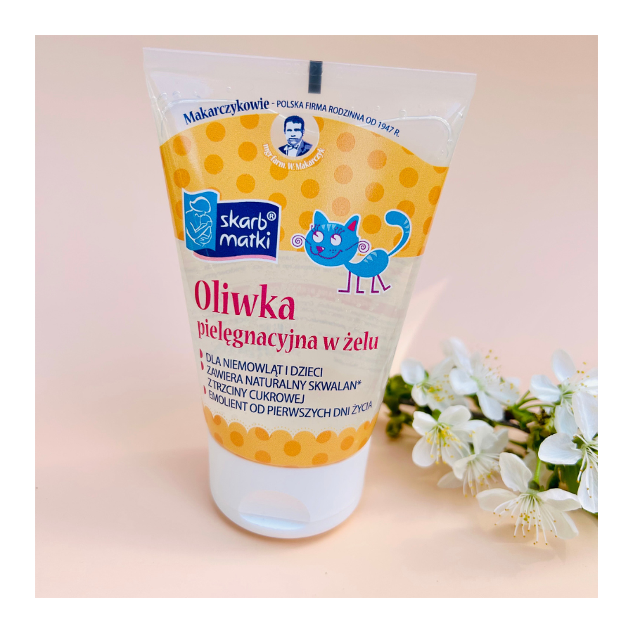 Oliwka w żelu z witaminą E dla niemowląt i dzieci 125 ml / Skarb Matki