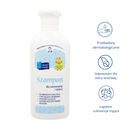Delikatny szampon dla dzieci i niemowląt 250 ml / Skarb Matki