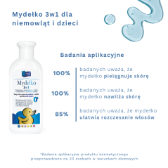 Mydełko 3w1 dla niemowląt i dzieci 250 ml / Skarb Matki