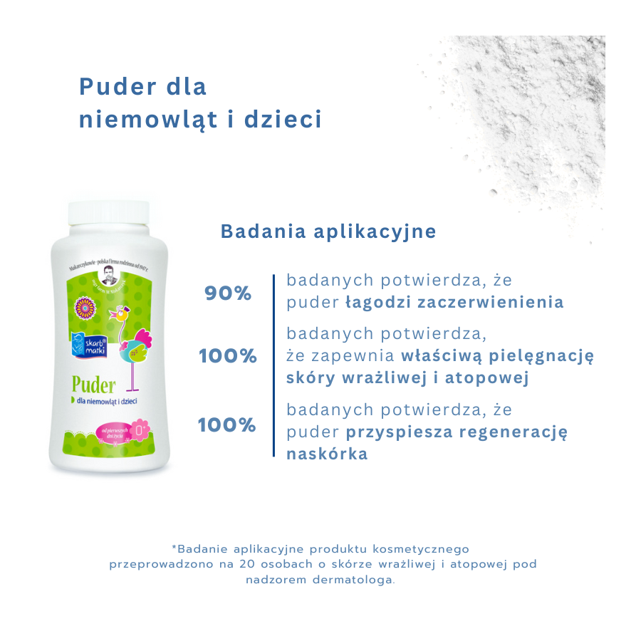 Puder dla niemowląt i dzieci 120g / Skarb Matki