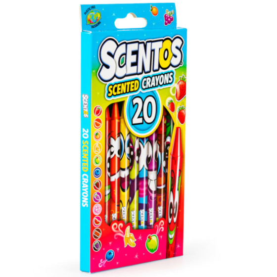 Pachące kredki świecowe 20 szt. / Scentos