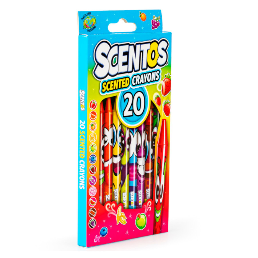Pachące kredki świecowe 20 szt. / Scentos