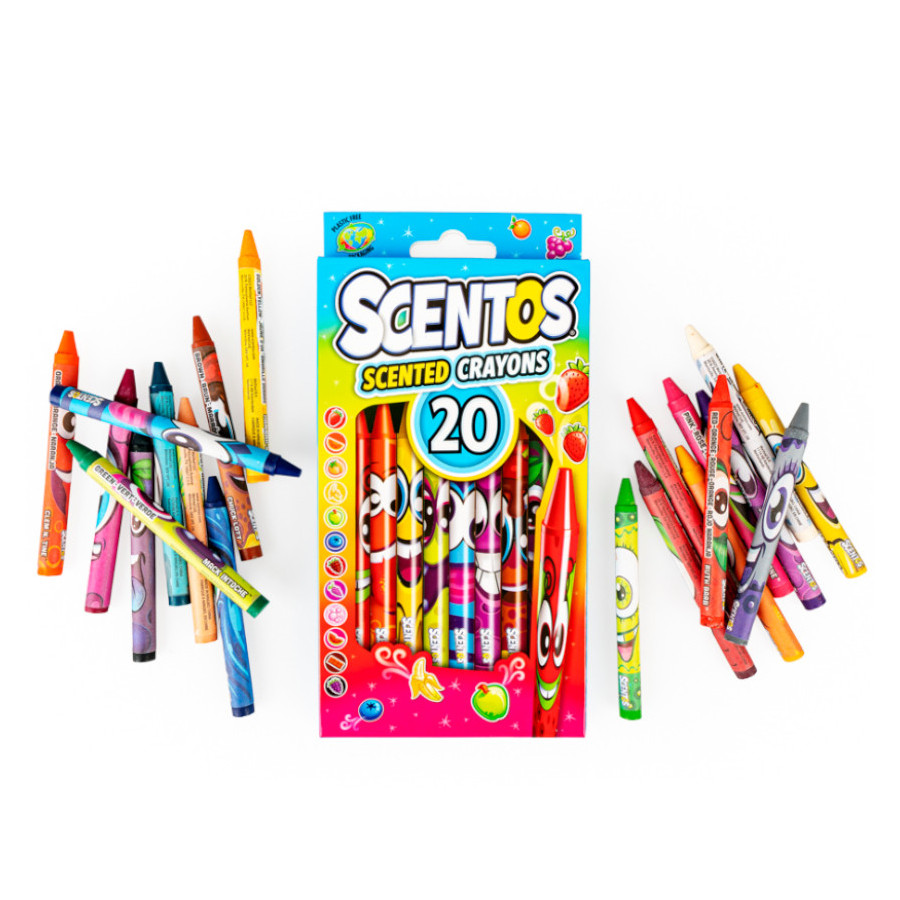 Pachące kredki świecowe 20 szt. / Scentos
