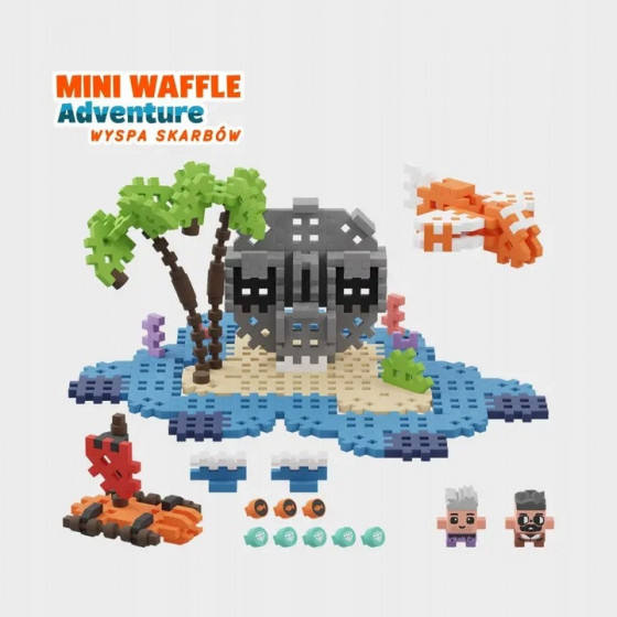 Mini Waffle Adventure - Wyspa skarbów / Marioinex