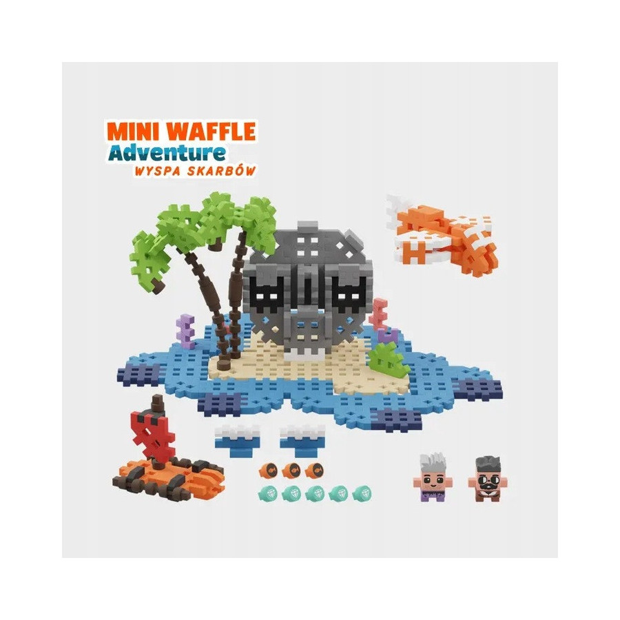 Mini Waffle Adventure - Wyspa skarbów / Marioinex