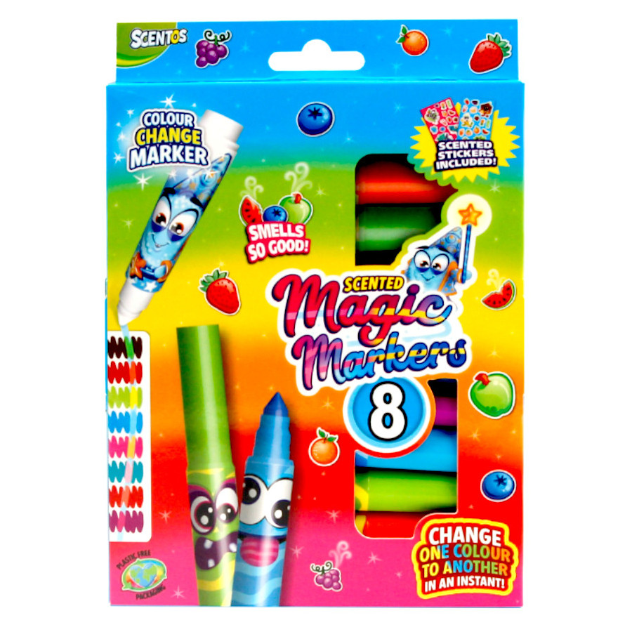 Pachnące markery magiczne 8 szt. / Scentos
