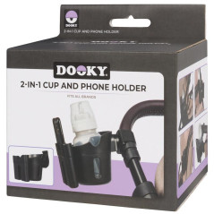 Uchwyt do wózka na kubek i telefon / Dooky