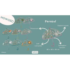 Parasol przeciwdeszczowy Królik / Sassi