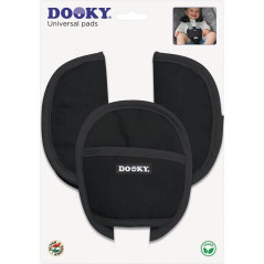 Uniwersalne nakładki na pasy Czarne / Dooky