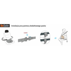 Adapter do pasów bezpieczeństwa dla kobiet w ciąży / BeSafe