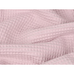 Ręczniczek z kapturkiem wafel bunny 70x140 cm Różowy / Baby Matex