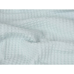 Ręczniczek z kapturkiem wafel bunny 70x140 cm Niebieski / Baby Matex