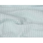 Ręczniczek z kapturkiem wafel bunny 70x140 cm Niebieski / Baby Matex