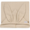 Ręczniczek z kapturkiem wafel bunny 70x140 cm Kremowy / Baby Matex