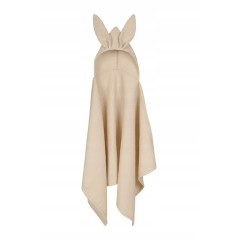 Ręczniczek z kapturkiem wafel bunny 70x140 cm Kremowy / Baby Matex