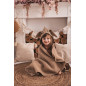 Ręczniczek z kapturkiem wafel bunny 70x140 cm Cappuccino / Baby Matex
