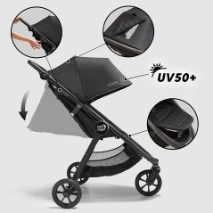 Spacerówka City Mini GT2 Opulent Black / Baby Jogger