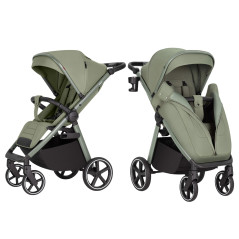 Spacerówka Bravo SL Deluxe Mosaic green / Carrello
