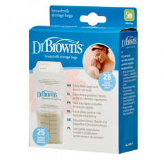 Woreczki do przechowywania pokarmu 180 ml 25 szt. / Dr. Brown's