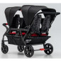 Wózek spacerowy do żłobka Lidoo Revers Red 6-osobowy / Familidoo Wózek spacerowy do żłobka Lidoo Revers Red 6-osobowy / Familidoo