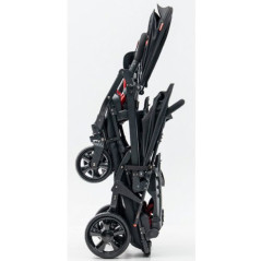 Wózek spacerowy do żłobka Lidoo Revers Red 6-osobowy / Familidoo