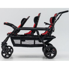 Wózek spacerowy do żłobka Lidoo Revers Blue 6-osobowy / Familidoo