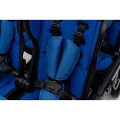 Wózek spacerowy do żłobka Lidoo Revers Blue 4-osobowy / Familidoo