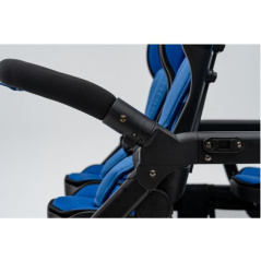 Wózek spacerowy do żłobka Lidoo Revers Blue 4-osobowy / Familidoo