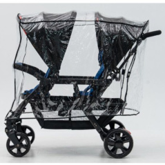 Wózek spacerowy do żłobka Lidoo Revers Blue 4-osobowy / Familidoo