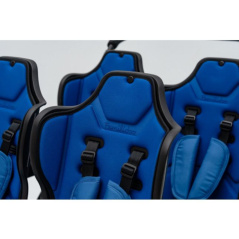 Wózek spacerowy do żłobka Lidoo Revers Red 4-osobowy / Familidoo