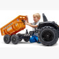 Traktor na pedały Case IH Backhoe z łyżką i koparką / Falk Traktor na pedały Case IH Backhoe z łyżką i koparką / Falk
