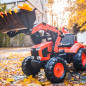 Traktor na pedały Kubota z łyżką i koparką / Falk Traktor na pedały Kubota z łyżką i koparką / Falk