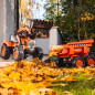 Traktor na pedały Kubota z łyżką i koparką / Falk Traktor na pedały Kubota z łyżką i koparką / Falk