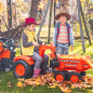 Traktor na pedały Kubota z łyżką i koparką / Falk Traktor na pedały Kubota z łyżką i koparką / Falk