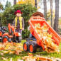 Traktor na pedały Kubota z łyżką i koparką / Falk Traktor na pedały Kubota z łyżką i koparką / Falk