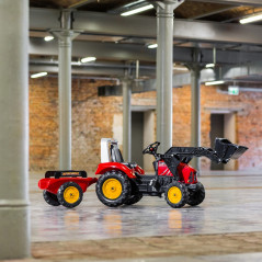 Traktor na pedały Supercharger z przyczepą / Falk