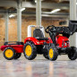 Traktor na pedały Supercharger z przyczepą / Falk Traktor na pedały Supercharger z przyczepą / Falk
