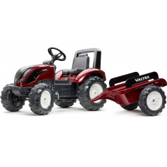 Traktor na pedały Valtra S4 z przyczepką / Falk
