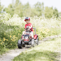 Traktor na pedały Valtra S4 z przyczepką / Falk
