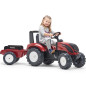 Traktor na pedały Valtra S4 z przyczepką / Falk Traktor na pedały Valtra S4 z przyczepką / Falk