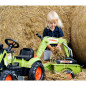 Traktor na pedały CLAAS Arion Backhoe z łyżką i koparką / Falk Traktor na pedały CLAAS Arion Backhoe z łyżką i koparką / Falk
