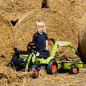 Traktor na pedały CLAAS Arion Backhoe z łyżką i koparką / Falk Traktor na pedały CLAAS Arion Backhoe z łyżką i koparką / Falk