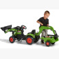 Traktor na pedały CLAAS Arion Backhoe z łyżką i koparką / Falk Traktor na pedały CLAAS Arion Backhoe z łyżką i koparką / Falk