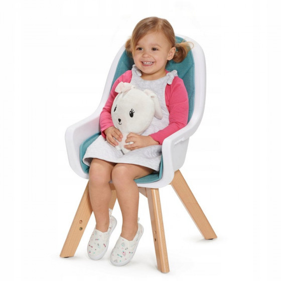 Krzesełko do karmienia Tixi Pink / Kinderkraft
